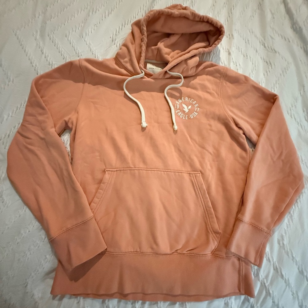 American Eagle Outfitters Super Soft Coral Hoodie